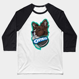 Cookie Corgi Baseball T-Shirt